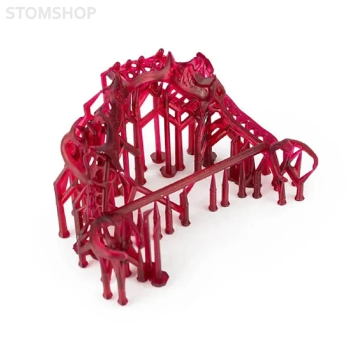 HARZ Labs Dental Cast Cherry Pro - фотополимерная смола, цвет вишневый, 0.5 кг | HARZ Labs (Россия)
