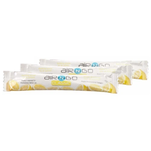Air-N-Go Classic Powder Lemon - порошок для струйного полирования и чистки зубов, вкус лимона, 50x20 г | Satelec Acteon Group (Франция)