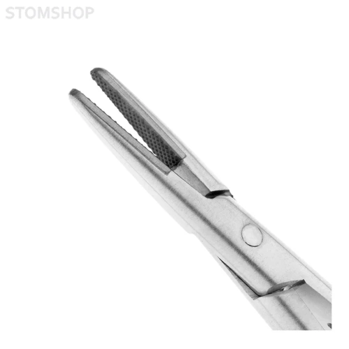 Иглодержатель микрохирургический прямой Castroviejo-Gomel TC, длина 180 мм | HLW Dental Instruments (Германия)