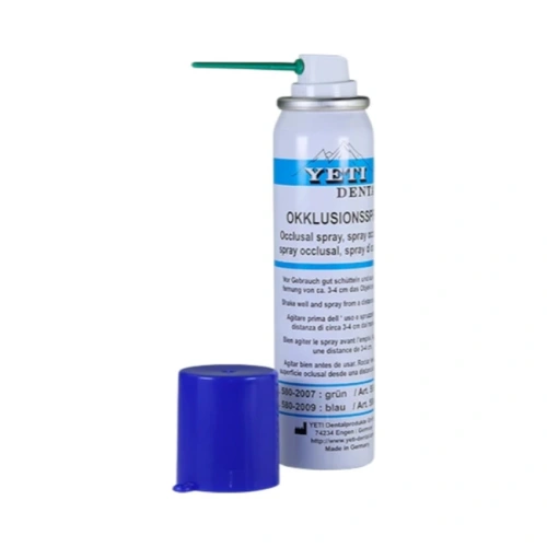 Yeti Dental Spray Blue - окклюзионный спрей для индикации контактных точек, цвет синий, 75 мл | Yeti (Германия)