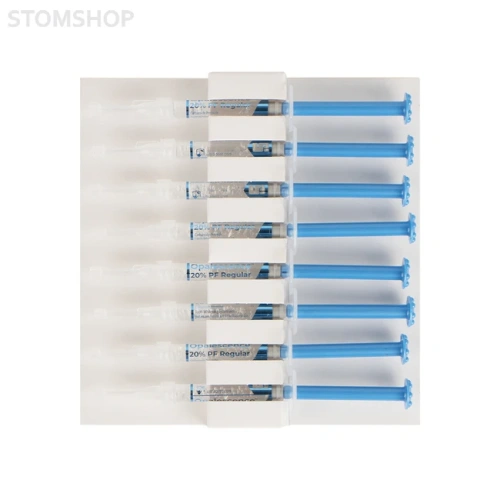 Opalescence PF 20% Regular Patient Kit - набор для домашнего отбеливания зубов, 8 шприцев | Ultradent (США)