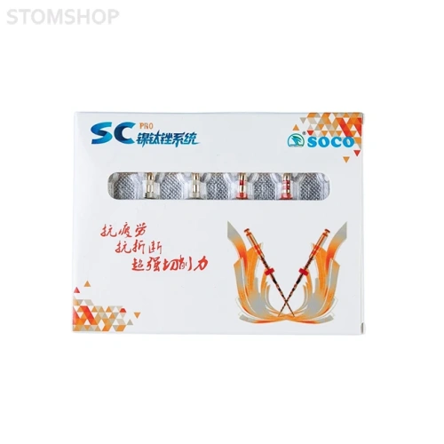 Soco Full Kit - полный набор машинных эндодонтических файлов Soco, 36 шт. | SOCO (Китай)