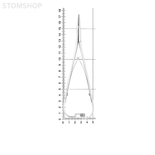 Иглодержатель хирургический Mathieu, длина 170 мм | HLW Dental Instruments (Германия)