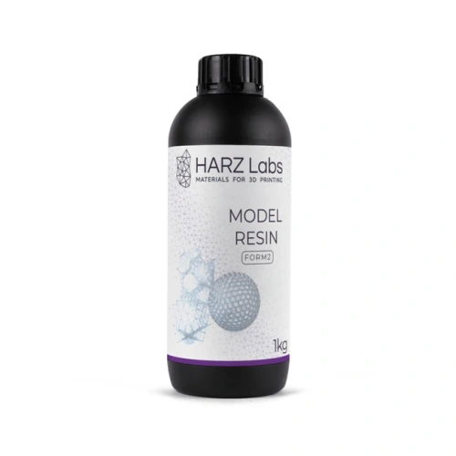 HARZ Labs Form2 Model Resin - фотополимерная смола, прозрачная, 1 кг | HARZ Labs (Россия)