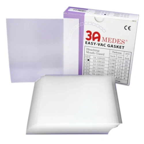 EV Gasket Bleaching 080 - пластины квадратные, толщина 2,0 мм, 12 шт. | 3A MEDES (Ю. Корея)
