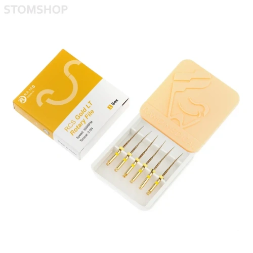 RCS Gold LT Rotary - машинные файлы, размер F1, длина 25 мм, 6 шт. | Ramo Medical (Китай)