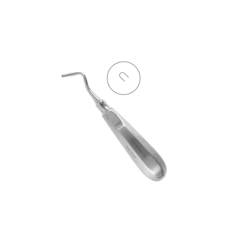 Элеватор апикальный, изогнутый на себя 3 мм | HLW Dental Instruments (Германия)