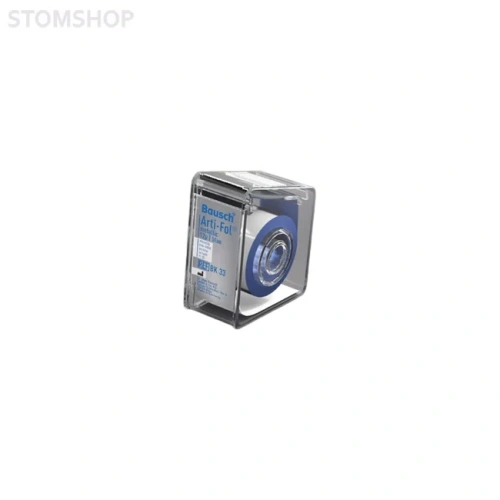 Bausch BK 33 Arti-Fol - фольга окклюзионная односторонняя синяя, толщина 12 мкм, рулон 22 мм x 20 м | Bausch (Германия)