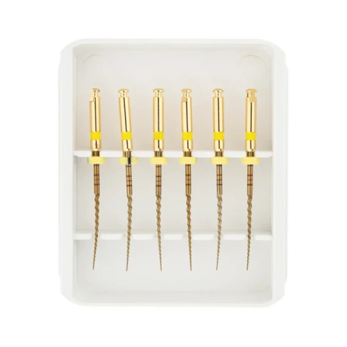 RCS Gold LT Rotary - машинные файлы, размер F1, длина 25 мм, 6 шт. | Ramo Medical (Китай)