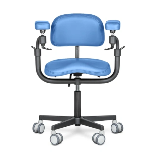 Mercury ELITE COMFORT BLACK - эргономичный стул для работы с микроскопом | Mercury (Россия)