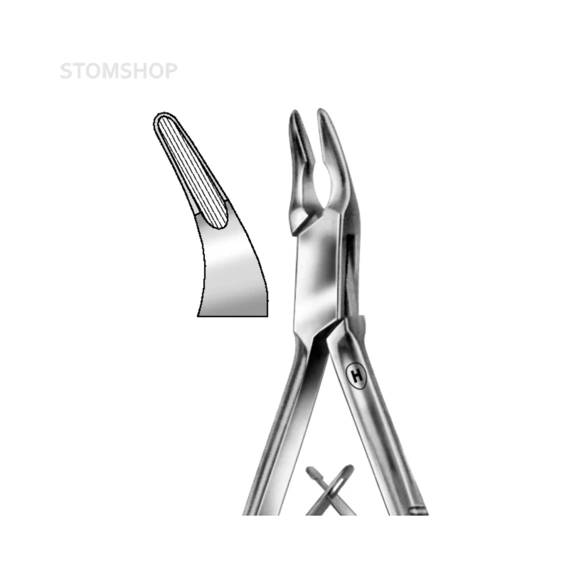 HSK 518-00 - щипцы хирургические Blumenthal для использования в труднодоступных местах, 155 мм | Karl Hammacher GmbH (Германия)