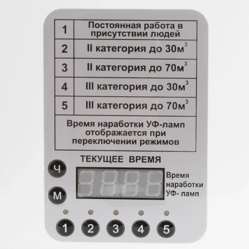 СПДС-60-Р - рециркулятор ультрафиолетовый бактерицидный настенный - потолочный, белый корпус | СПДС (Россия)