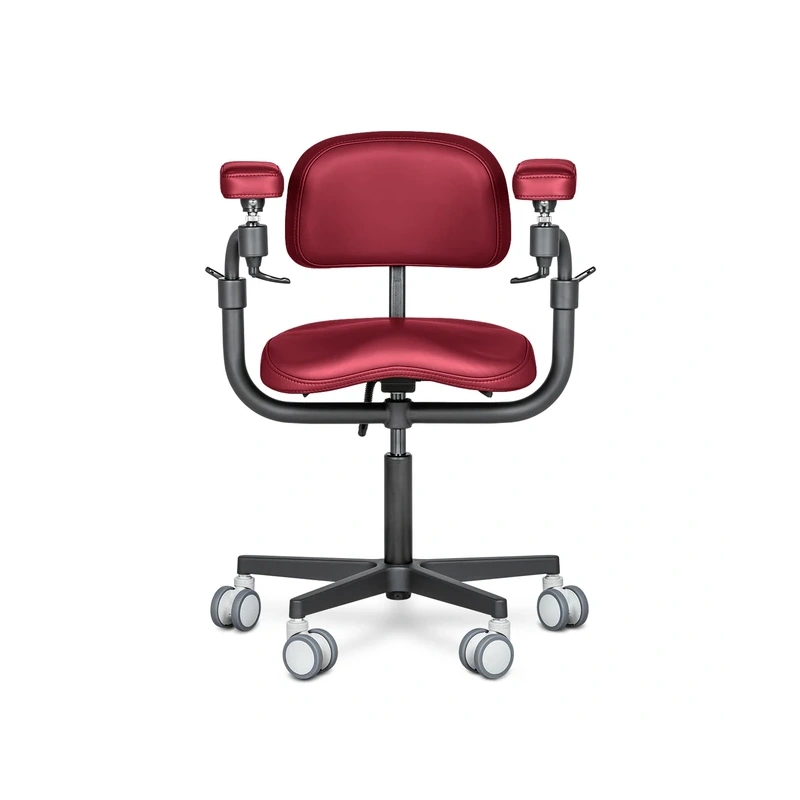 Mercury ELITE COMFORT BLACK - эргономичный стул для работы с микроскопом | Mercury (Россия)