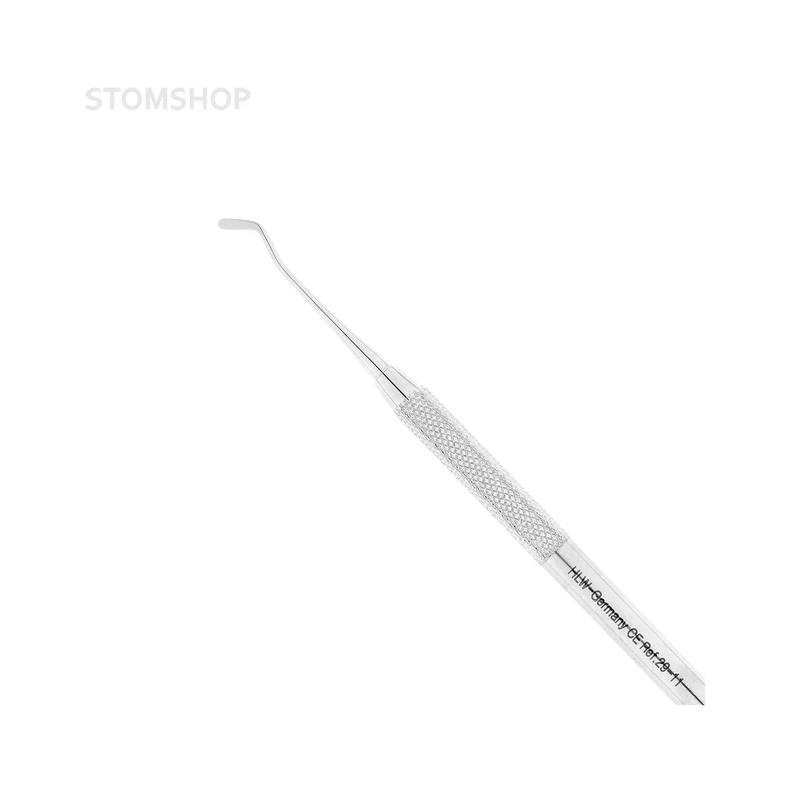 Гладилка обратная, жесткая, укороченная (29-11) | HLW Dental Instruments (Германия)