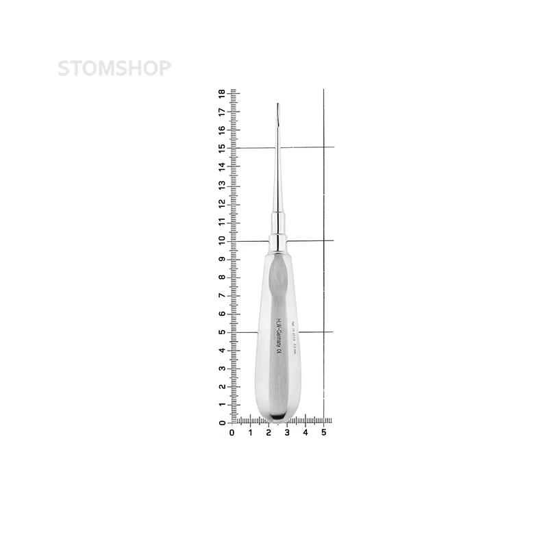 Люксатор прямой удлиненный, 2 мм | HLW Dental Instruments (Германия)