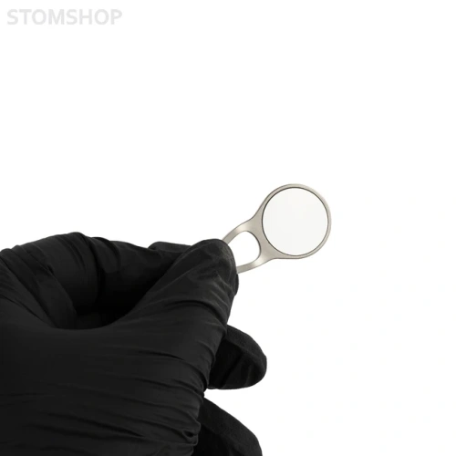 MEGAretract FS Rhodium bifurcated stem - cтоматологическое зеркало родиевое, 24 мм | Hahnenkratt (Германия)