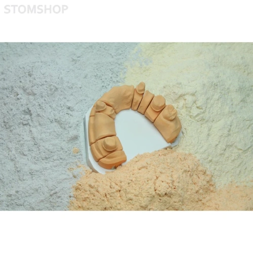 Marmoplast N - гладкий гипс, укрепленный смолой, класс 4, 25 кг | Siladent (Германия)