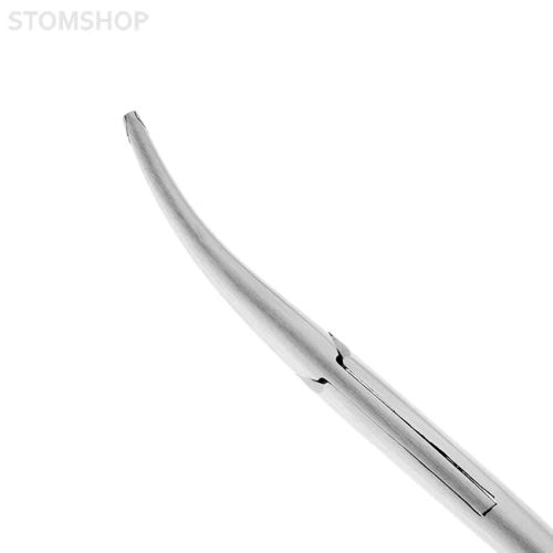Зажим хирургический Kocherklemme изогнутый с зубчиками, 12,5 см | HLW Dental Instruments (Германия)
