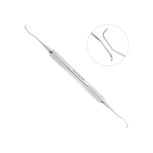 Кюрета пародонтологическая Gracey, форма 1/2, ручка CLASSIC, диаметр 10 мм | HLW Dental Instruments (Германия)
