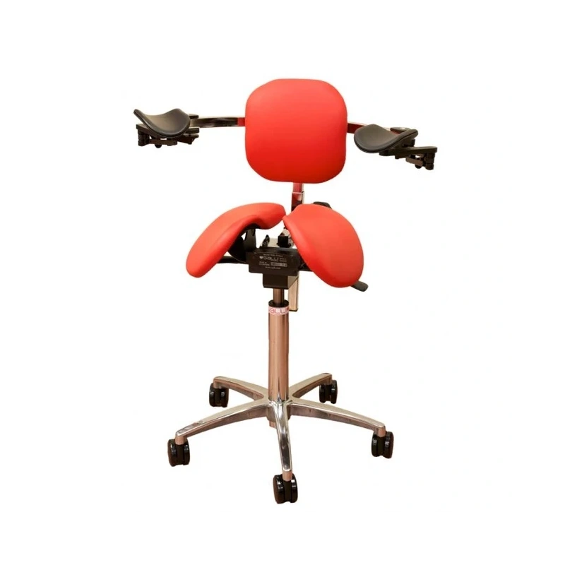 Salli Twin Ergorest with Stretching Support - эргономичный стул-седло для работы с микроскопом | Salli (Финляндия)