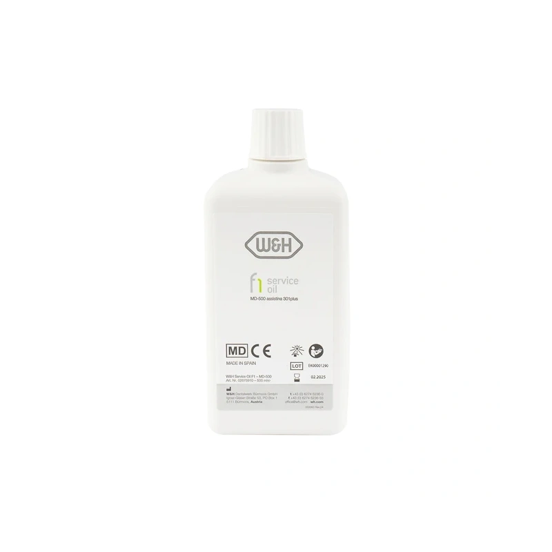 MD-500 - сервисное масло F1 для аппарата Assistina, 500 мл | W&H DentalWerk (Австрия)