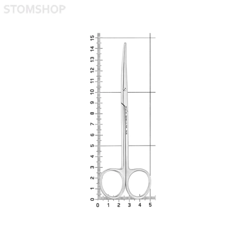 Ножницы тупоконечные изогнутые Metzenbaum, 145 мм | HLW Dental Instruments (Германия)