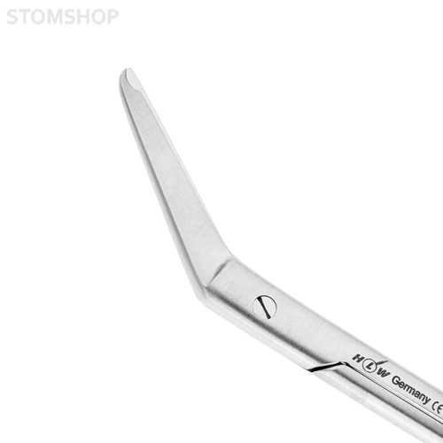 Ножницы хирургические угловые для снятия швов Nahtschere,115 мм | HLW Dental Instruments (Германия)
