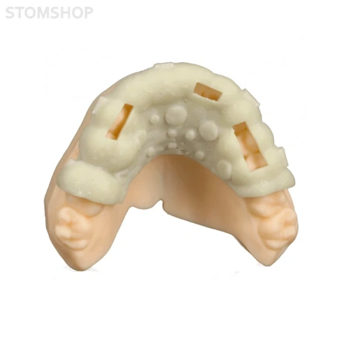 HARZ Labs Dental RO - фотополимерная смола с рентгеноконтрастным наполнителем для проведения компьютерной томографии, цвет белый, 1 кг | HARZ Labs (Россия)