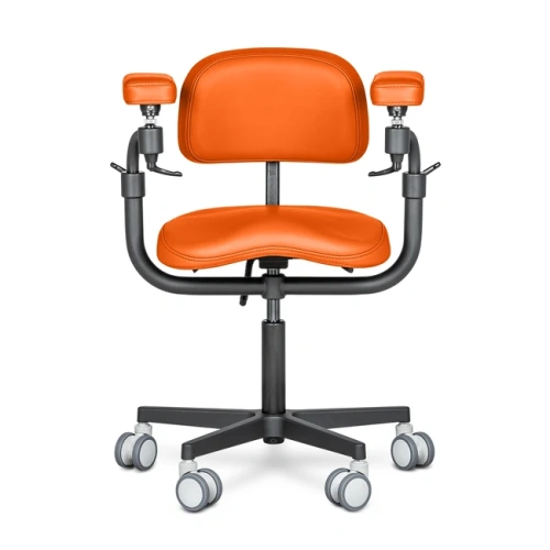 Mercury ELITE COMFORT BLACK - эргономичный стул для работы с микроскопом | Mercury (Россия)