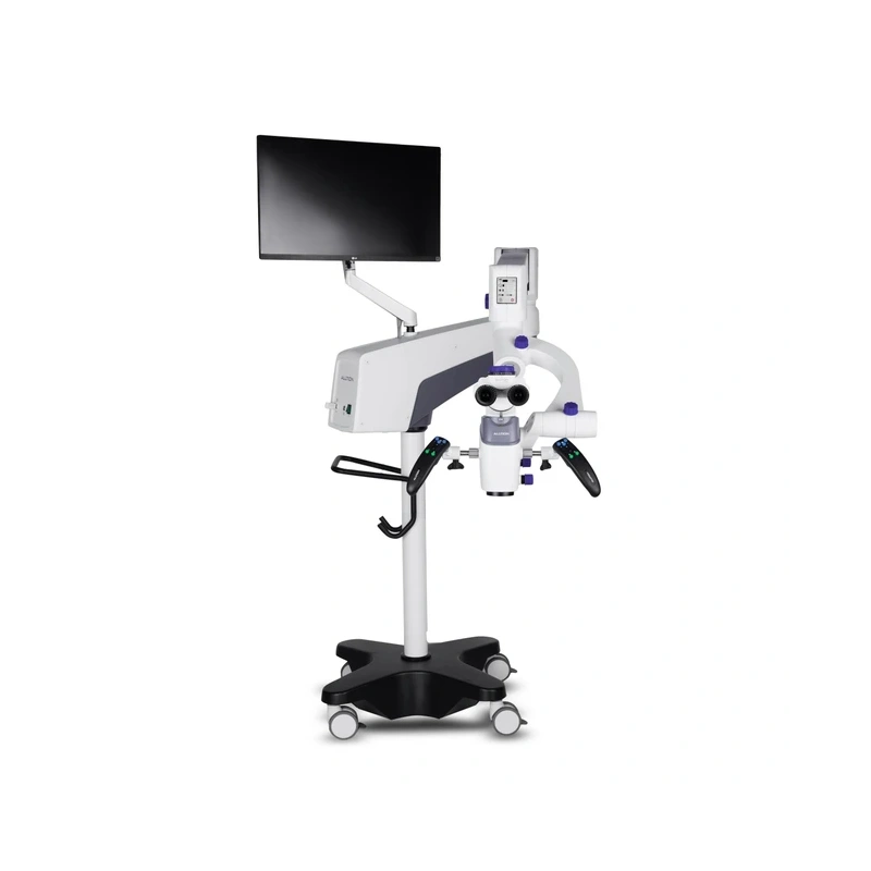 ALLTION ANGEL 100 - напольный хирургический микроскоп с увеличением 1:6.5, 12.5Х/18mm, белый | Alltion (Китай)