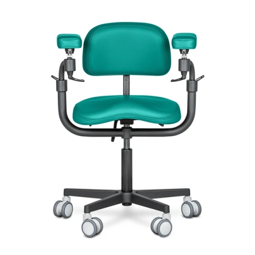 Mercury ELITE COMFORT BLACK - эргономичный стул для работы с микроскопом | Mercury (Россия)