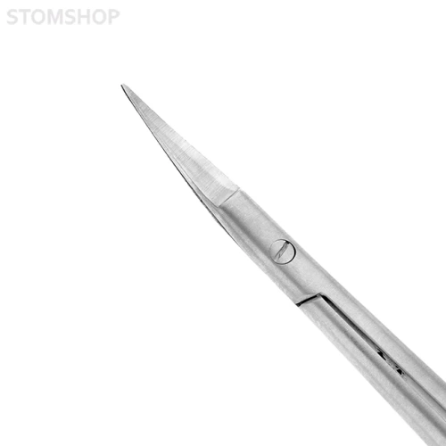 Ножницы хирургические изогнутые Micro Schere TC, 170 мм | HLW Dental Instruments (Германия)