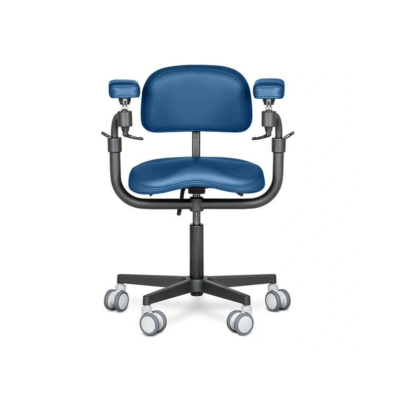 Mercury ELITE COMFORT BLACK - эргономичный стул для работы с микроскопом | Mercury (Россия)
